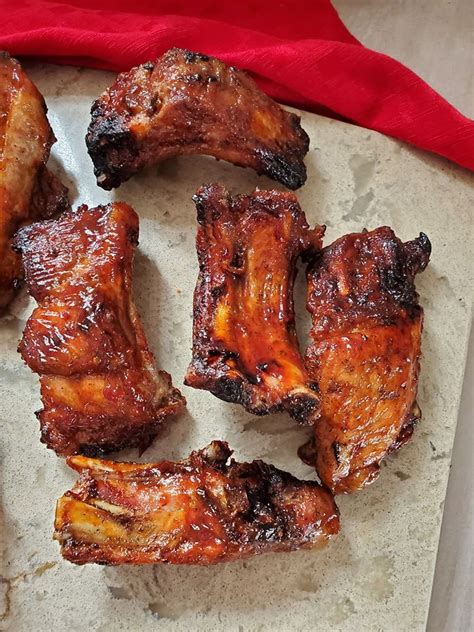 Air Fryer Bbq Ribs | Bbq ribs, Air fryer dinner recipes, Air fryer recipes healthy