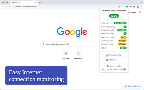 Internet Connection Monitor - Monitor and test Internet connectivity