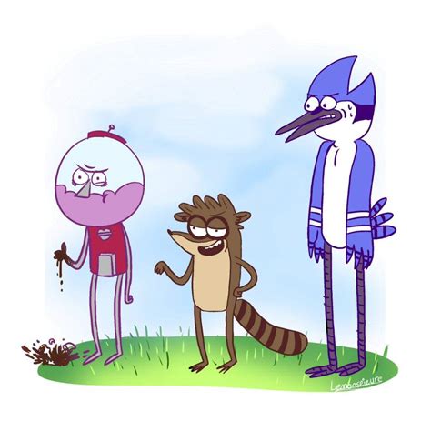 Benson Rigby and Mordecai | !Regular Show! Amino