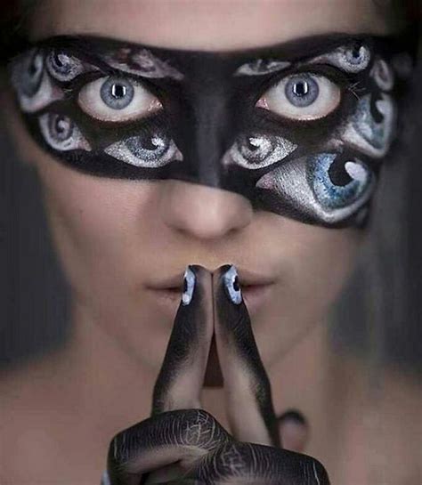 Halloween : 14 maquillages terrifiants pour passer une soirée unique | Creepy makeup, Halloween ...