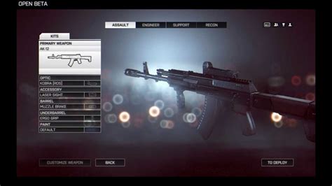 BF4 Weapon Overview - AK12 - YouTube