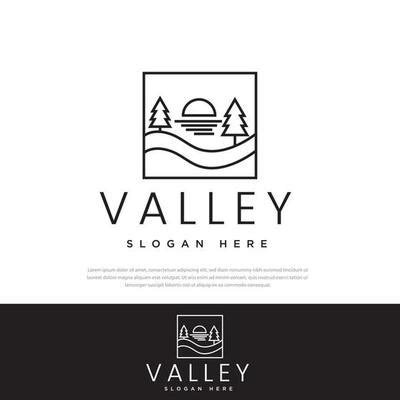 Valley Logo Vector Art, Icons, and Graphics for Free Download