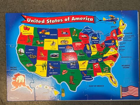 Usa Map States And Capitals