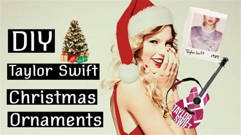 DIY Taylor Swift Christmas Ornaments! - YouTube