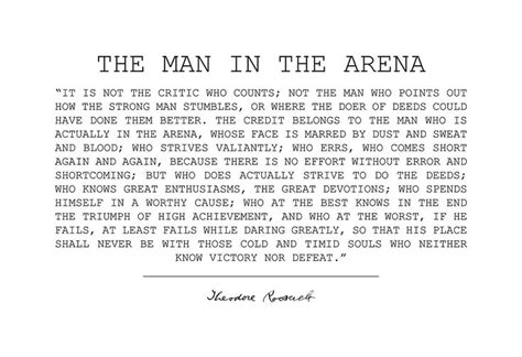 Best 19 the man in the arena quote - SO LIFE QUOTES | Quotes, Pretty ...