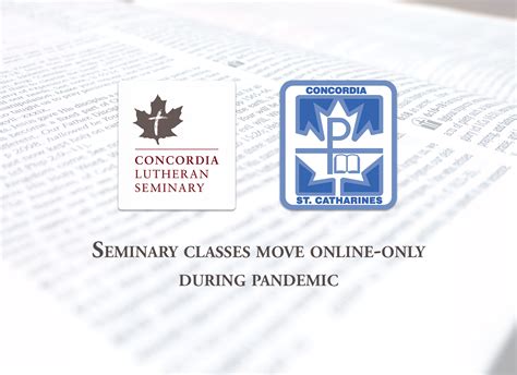 Seminary classes move online-only during pandemic - The Canadian Lutheran