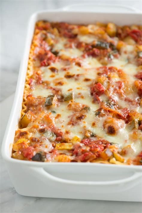 Easy Vegetable Lasagna | Recipe | Easy vegetable lasagna, Vegetable ...