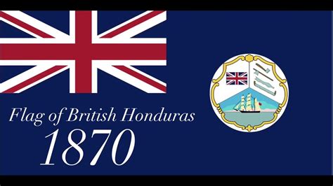 Belize Historical Flags - YouTube