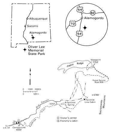 Geologic Tour: Oliver Lee Memorial State Park