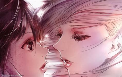 Girls Kissing Drawings - The Kiss Drawing by Kate Westfall - Check out ...