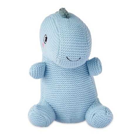 Spark Create Imagine 12.5" Blue Baby Dinosaur Knit Plush - Walmart.com