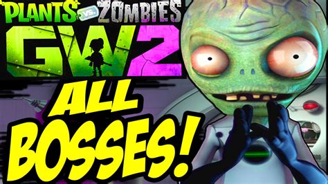 Plants Vs Zombies 2 Bosses