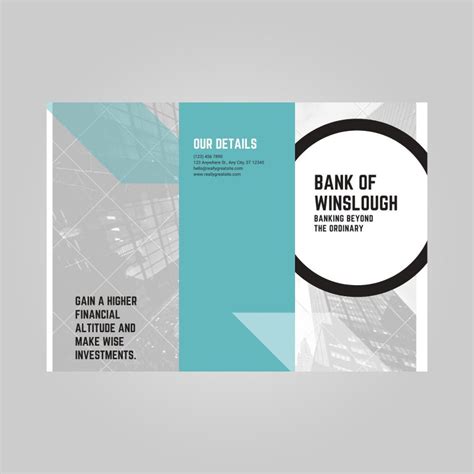 Bank Brochure - 13 Well-Selected Downloadable Templates