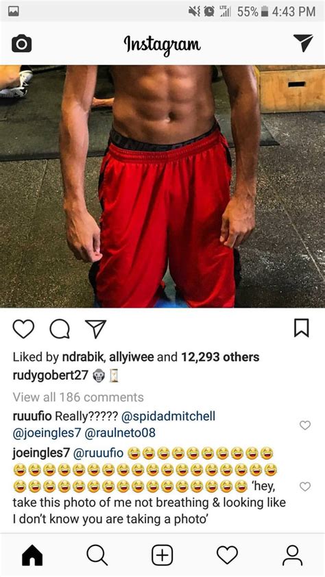 Rudy getting roasted for his last Instagram post : r/UtahJazz