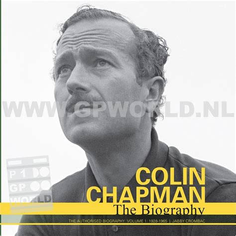 Colin Chapman - The Authorised biography - GPworld Racing Merchandise