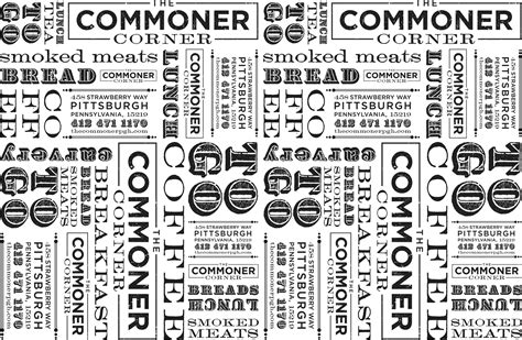 THE COMMONER | PITTSBURGH on Behance