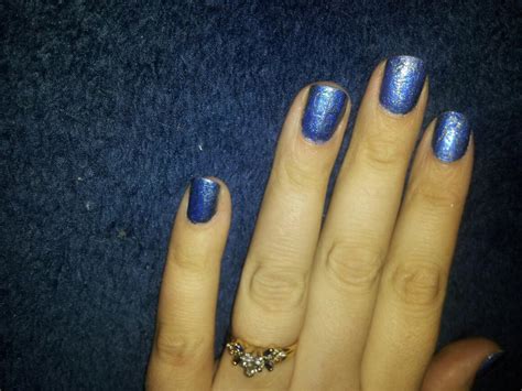 Blue nails by Silvermoonlight217 on DeviantArt