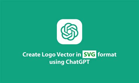 How to Make a Logo Design Vector Only with ChatGPT - Mrvian