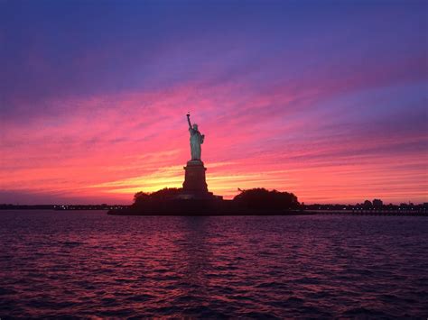 Statue of Liberty Sunset Wallpapers - 4k, HD Statue of Liberty Sunset Backgrounds on WallpaperBat