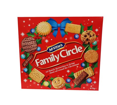 McVitie's Family Circle Biscuit Selection Box, 670g - Piece of UK