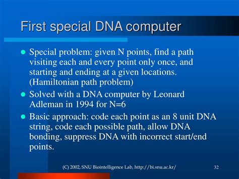 PPT - DNA Computing Tutorial PowerPoint Presentation - ID:40352