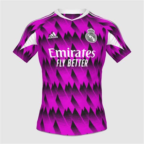 REAL MADRID black and purple kit. - FIFA 23 Kit Creator Showcase