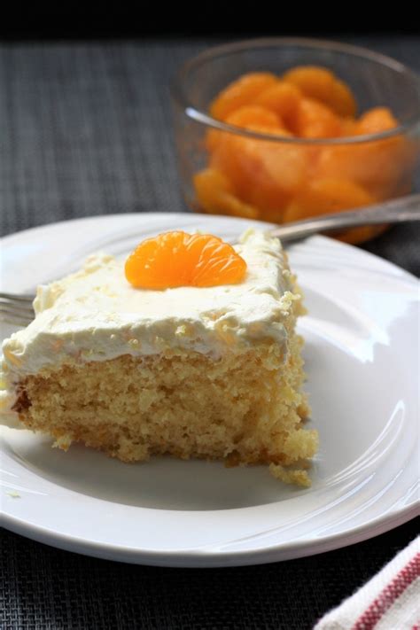 Mandarin Orange Cake - My Recipe Treasures