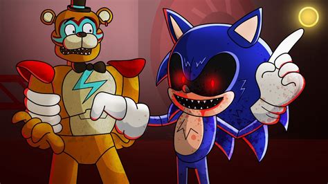 Freddy Vs Evil Sonic (FNAF Cartoon Animation) - YouTube