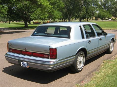 BEAUTIFUL 1990 Lincoln Town Car CARTIER LOW MILEAGE, EXCELLENT ...