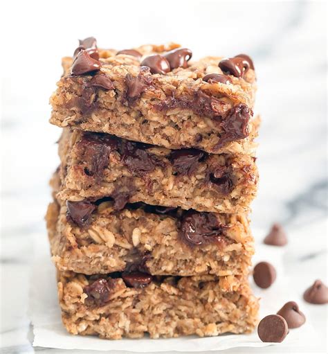 4 Ingredient Healthy Oatmeal Breakfast Bars (Flourless, Eggless, Butterless) - Kirbie's Cravings