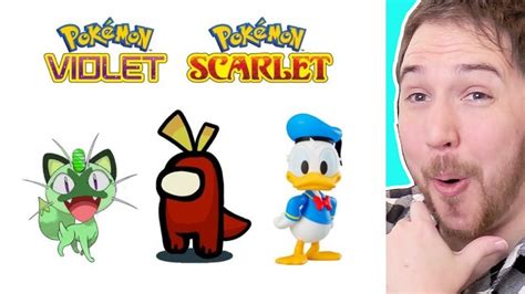 POKEMON SCARLET & VIOLET MEMES (New Pokemon Starters are SUS) - YouTube