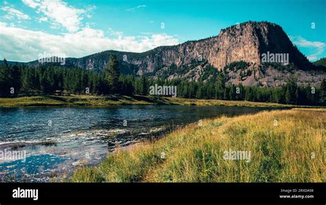 Yellowstone National Park Hot Springs Geysers Stock Photo - Alamy