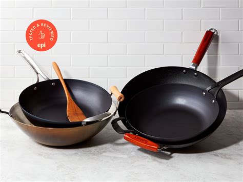 13,5-inch Pre-Seasoned Black Carbon Steel Wok Flat Bottomed | ubicaciondepersonas.cdmx.gob.mx