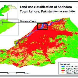 Map of study area: Shahdara Town, Lahore, Pakistan. | Download ...