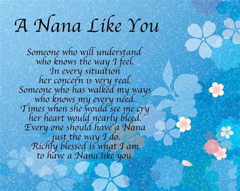 Poems For Nan On Mothers Day - motherdays