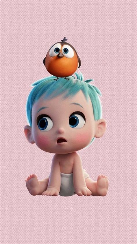 Wallpaper in 2020 | Baby cartoon characters, Baby cartoon, Cute cartoon ...