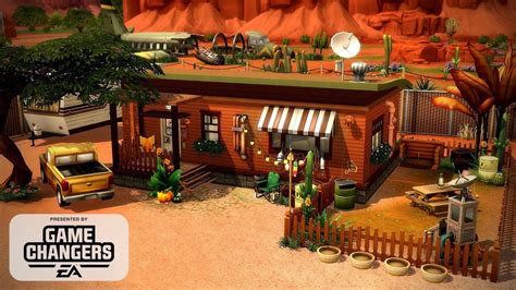 The Sims 4 || Speed Build || Strangerville Trailer Park + Giveaway! - YouTube