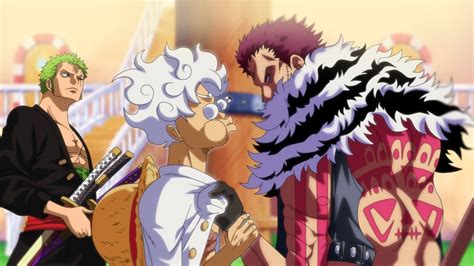 The best battle in One Piece Yonko Luffy Gear 5 VS Katakuri | Anime One Piece Recaped - YouTube