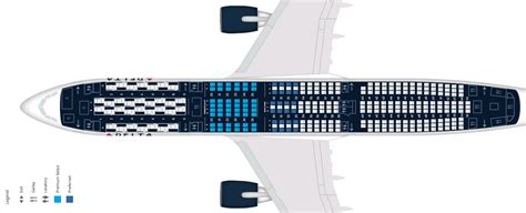 Airbus A350 1000 Delta Seat Map - Image to u