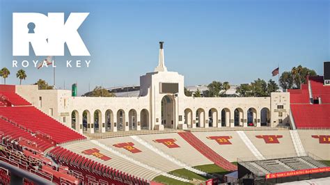 Inside the USC TROJANS' $315,000,000 LA Memorial Coliseum | Royal Key ...