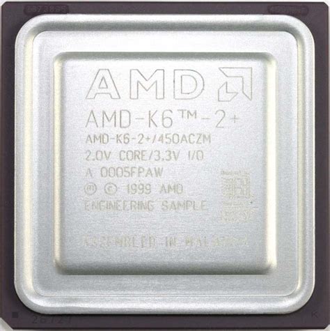 Package numbers of AMD microprocessors