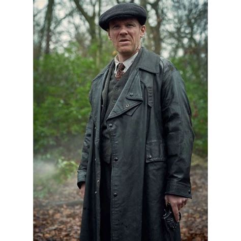 Brian Gleeson Peaky Blinders Leather Trench Coat, Peaky Blinders Jimmy ...