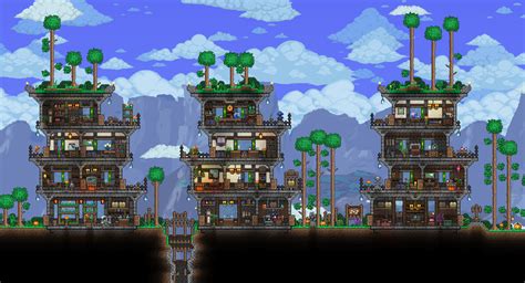 My latest Pre-Hardmode base : Terraria