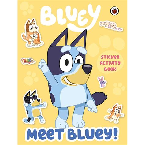 BLUEY Stickers Licensed Official Home & Garden TE6627362