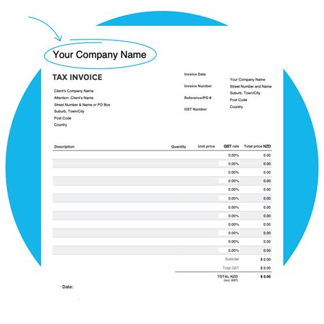 Free Invoice Template – Download a Customisable Invoice Format | Xero