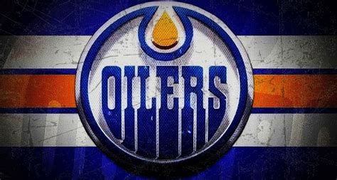 Edmonton Oilers Logo Wallpaper Grunge | Oilers, Edmonton oilers, Ice hockey