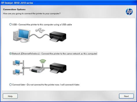 FOCUS: Adding wireless printer to home network - HP Deskjet 3050 J610 Series