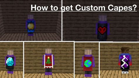 How To Get Custom Capes in Minecraft PE/ Bedrock Edition - YouTube