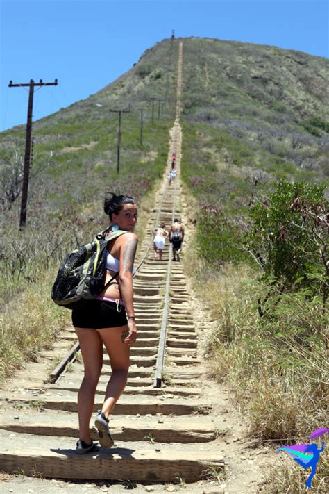 Koko Crater Railway Trail-Honolulu, Hawaii | The Legendary Adventures ...