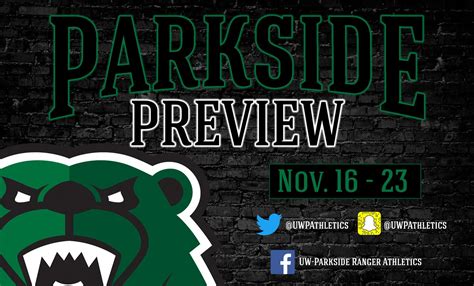 Parkside Preview: November 16-23 - Parkside Athletics